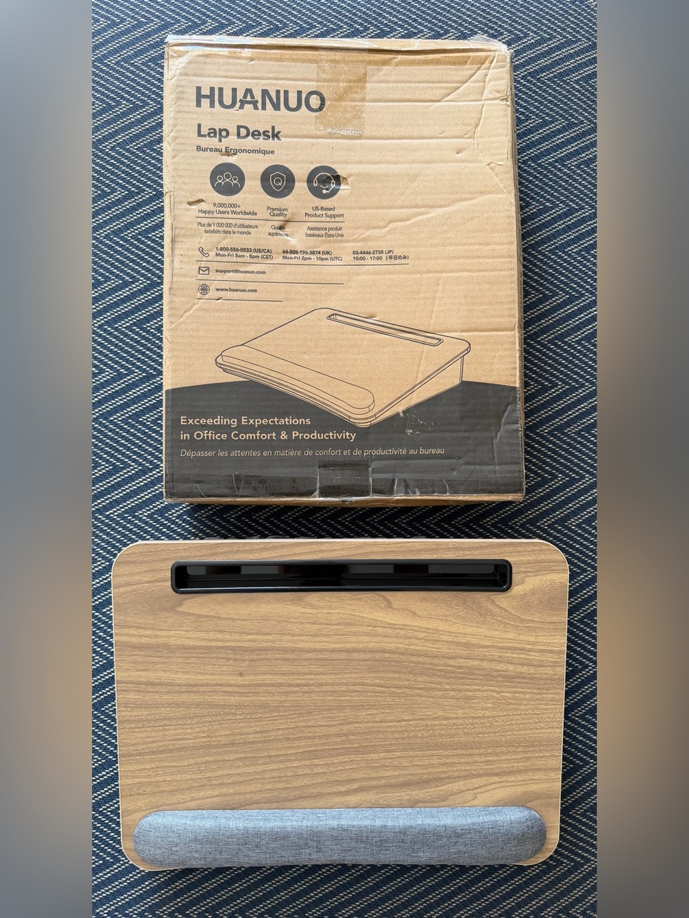 HUANUO Laptop Lap Desk  NIB